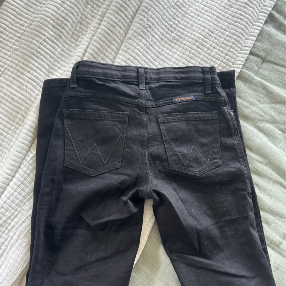 Brand new black boot cut women’s wrangler jeans.